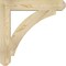 Ekena Millwork Thorton Craftsman Rough Sawn Bracket, Douglas Fir, 4"W x 26"D x 26"H BKT04X26X26THR04RDF - alternate 3
